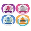 Set 2 suzete Avent din silicon Ultra Air Happy Mix 6-18 luni
