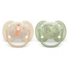 Set 2 suzete Avent din silicon Ultra Soft Unisex 0-6 luni