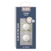 Set 2 suzete Bibs fosforencente Couture Glow Silicon tetina anatomica 6 luni + SageCloud