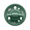Set 2 suzete Cherry Green Boy cu tetina din latex natural forma rotunda 0-6 luni nip 38589