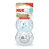 Set 2 suzete Nuk Genius Color Silicon M1 bleu 0-6 luni