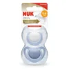 Set 2 suzete Nuk Genius silicon M1 blue 0-6 luni