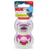 Set 2 suzete Nuk Signature Night Silicon M3 mov 18-36 luni