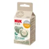Set 2 suzete Nuk for Nature din silicon M1 0-6 luni verde
