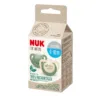 Set 2 suzete Nuk for Nature din silicon M2 6-18 luni verde