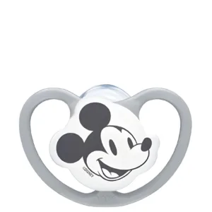 Set 2 suzete din silicon NUK Space Disney Mickey Daisy M2 6-18 luni
