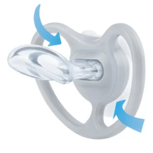 Set 2 suzete din silicon Nuk Space M2 6-18 luni leu