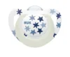 Set 2 suzete din silicon Nuk Star DayNight M3 18-36 luni crocodil