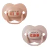 Set 2 suzete ortodontice silicon Tommee Tippee Anytime 6-18 luni Pink Kind