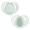 Set 2 suzete ortodontice silicon Tommee Tippee Night 6-18 luni Green