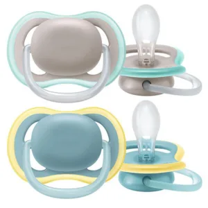 Set 2 suzete silicon Avent Ultra Air Neutru 18 luni+