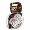 Set 2 suzete silicon Lovi I Love 3-6 luni