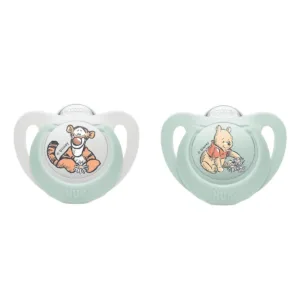 Set 2 suzete silicon Nuk Disney Winnie The Pooh 0-6 luni