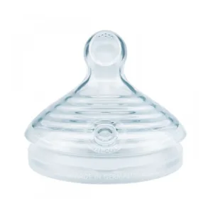 Set 2 tetine de silicon Nuk For Nature M 0 luni+