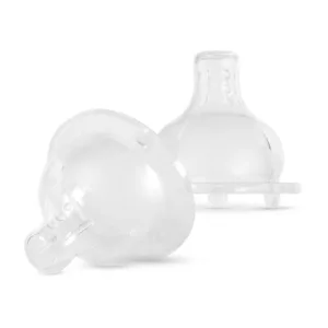 Set 2 tetine din silicon Premium tehnologie anticolici cu 3 valve Baboo