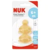 Set 2 tetine latex Nuk First Choice 6-18 luni M