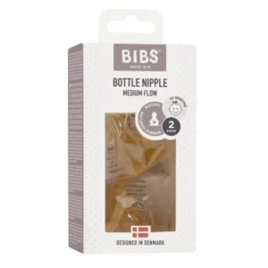Set 2 tetine pentru biberon Bibs cu flux mediu