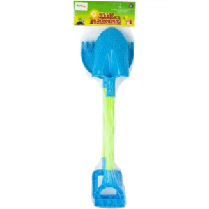 Set 2 ustensile de joaca pentru nisip Lopata si Grebla Blue
