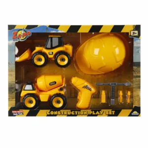 Set 2 vehicule de constructie si accesorii