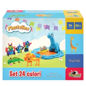 Set 24 culori plastilina
