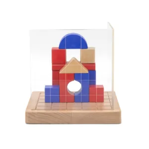 Set 26 de blocuri de construit din lemn