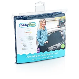Set 2buc parasolar auto BabyJem Sun Shade Cover 47x107 cm