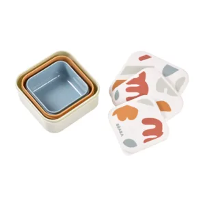 Set 3 caserole pentru gustari Beaba Playful