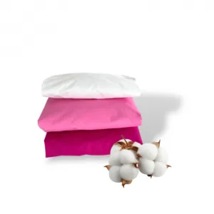 Set 3 cearsafuri din bumbac ranforce pentru pat copii