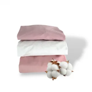 Set 3 cearsafuri din bumbac ranforce pentru pat copii
