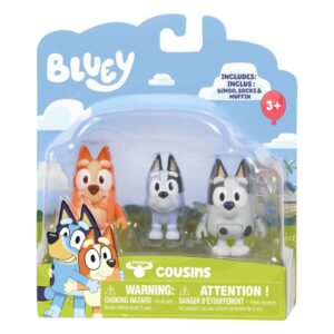 Set 3 figurine Bluey