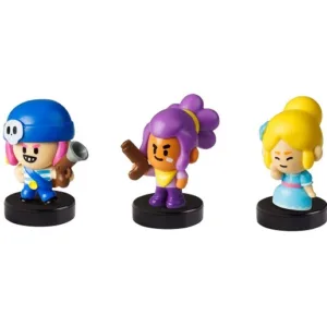 Set 3 figurine cu stampile PMI Brawl Stars