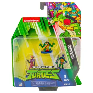 Set 3 figurine surpriza Testoasele Ninja Pencil Toppers