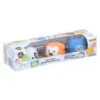 Set 3 jucarii de baie Eddy Toys panda catel zebra