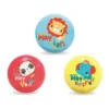 Set 3 mingi moi elastice pentru bebelusi Fisher Price 12 cm