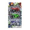 Set 3 motociclete metalice