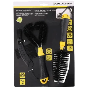 Set 3 perii Dunlop pentru curatare bicicleta