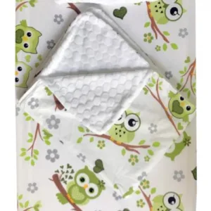 Set 3 piese de iarna paturica cu cearsaf si pernuta 140x70 cm