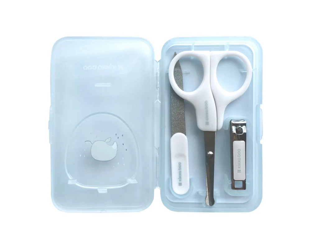 Set 3 piese pentru manichiura KikkaBoo Savanna Blue