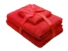 Set 3 prosoape rosii Somnart pentru fata