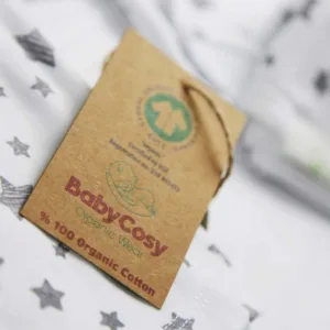 Set 3 prosopele din bumbac organic BabyCosy 30x40cm