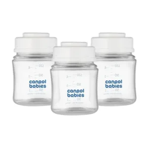 Set 3 recipiente pastrare lapte matern 120 ml