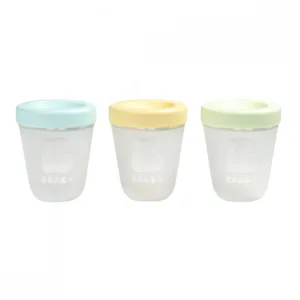 Set 3 recipiente silicon 200ml Spring
