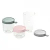Set 3 recipiente sticla 150250400ml Eucalyptus