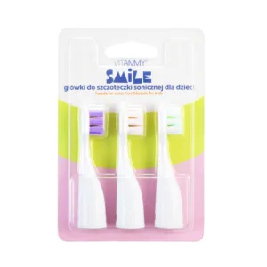 Set 3 rezerve periuta de dinti Vitammy Smile TH1804-3 set II roz