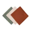 Set 3 scutece PetiteMars Earth Tones Moussy din muselina de bambus