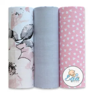 Set 3 scutece din bumbac 60x80 cm model No10