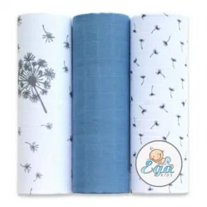 Set 3 scutece din bumbac 60x80 cm model No26