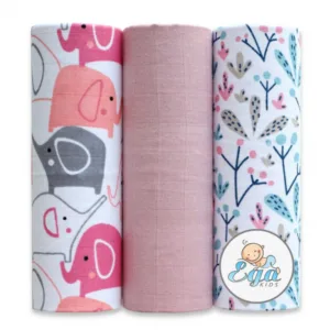 Set 3 scutece din bumbac 60x80 cm model No29
