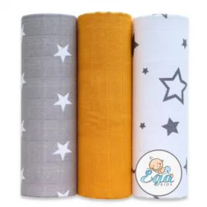 Set 3 scutece din bumbac 60x80 cm model No3