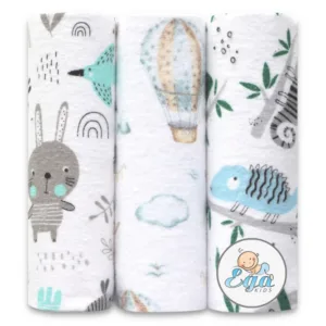 Set 3 scutece din finet 70x80cm No4